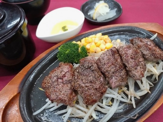 鉄板・カットステーキ