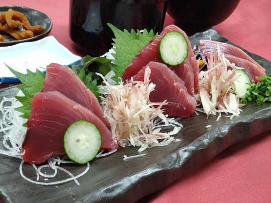 カツオ刺身御膳