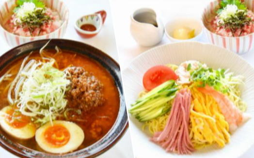 ラーメンセット（ミニ丼、味噌ラーメンor冷やし中華）