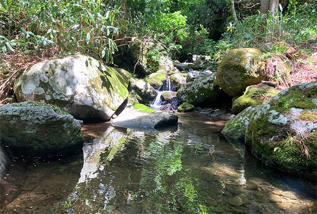 川遊び
