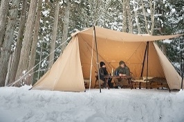 冬キャンプ、只今営業中です！ ５サイト限定（電源付）！！