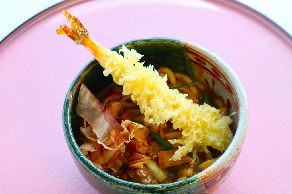えび天カレーうどん